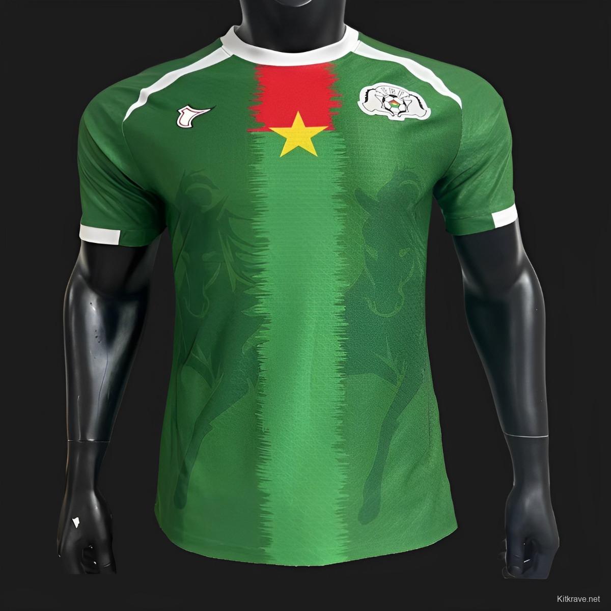 Player Version 2023 Burkina Faso Home Jersey