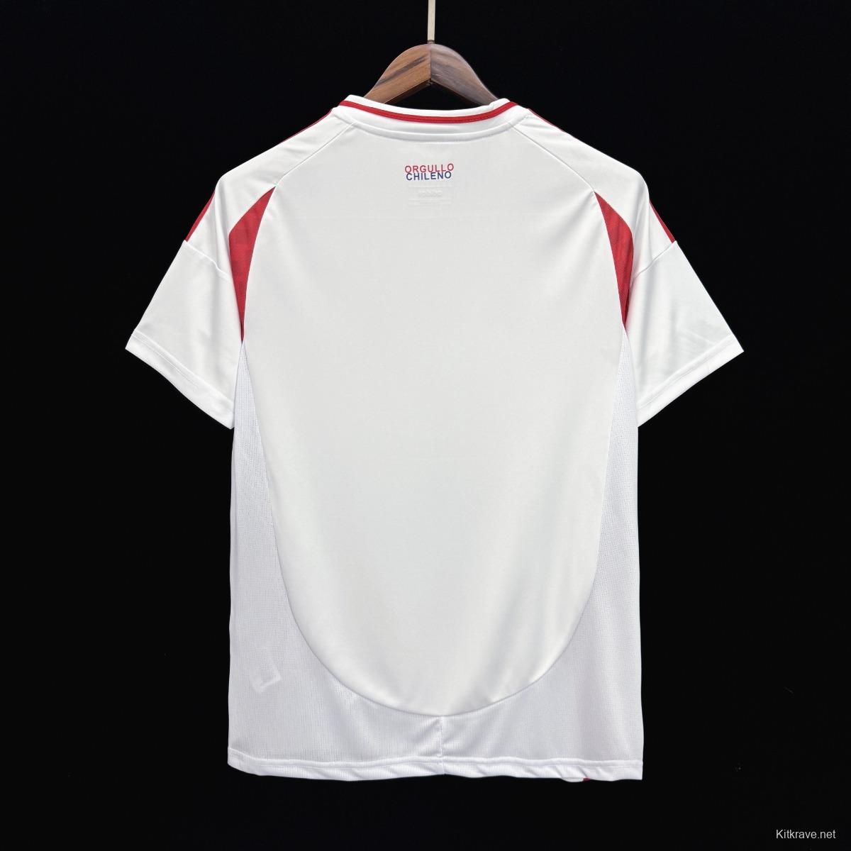 2024 Chile Away White Jersey