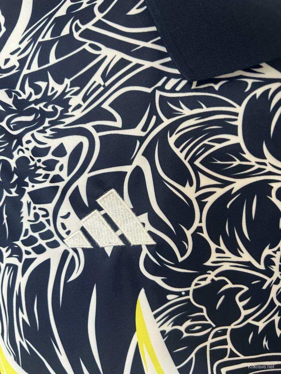 23/24 Real Madrid Black/White Dragon Jersey
