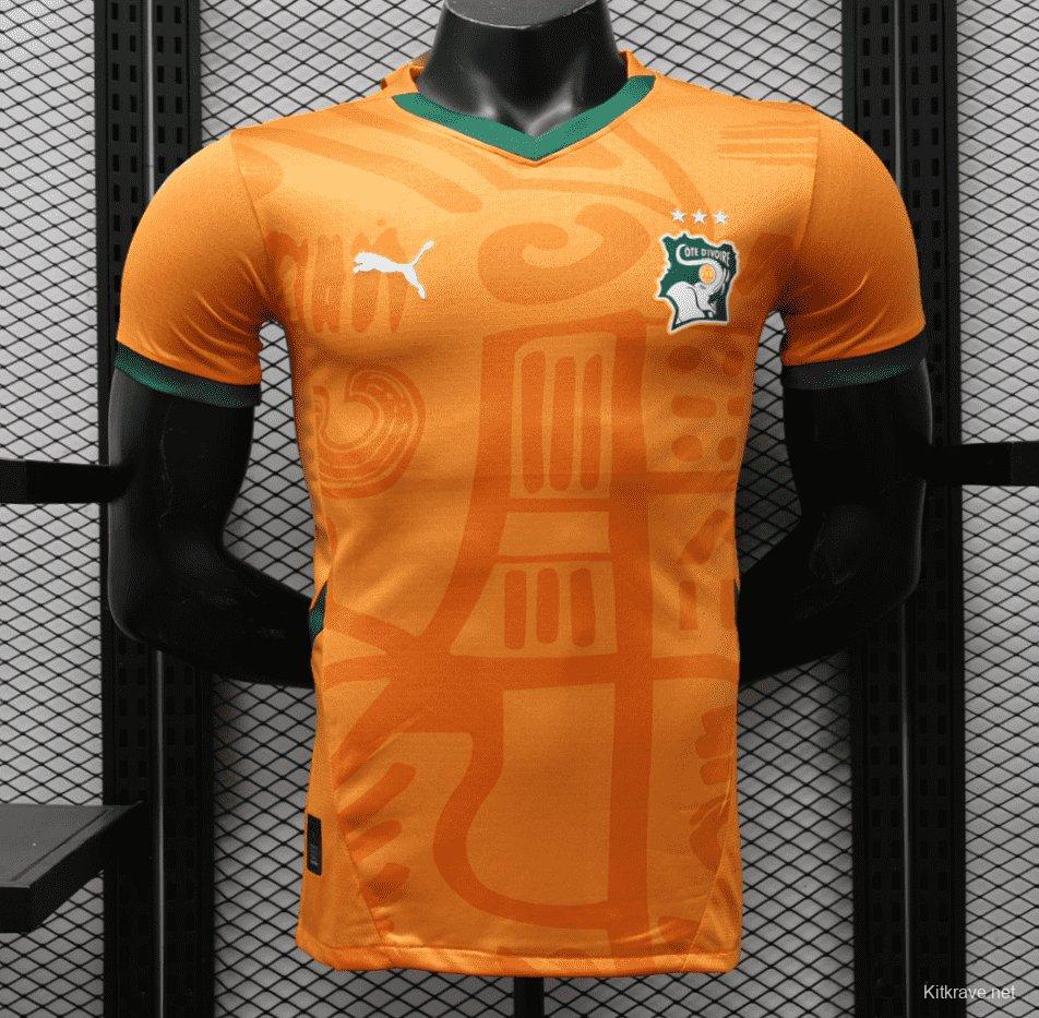 Player Version 2024 IVORY COAST Home Jersey