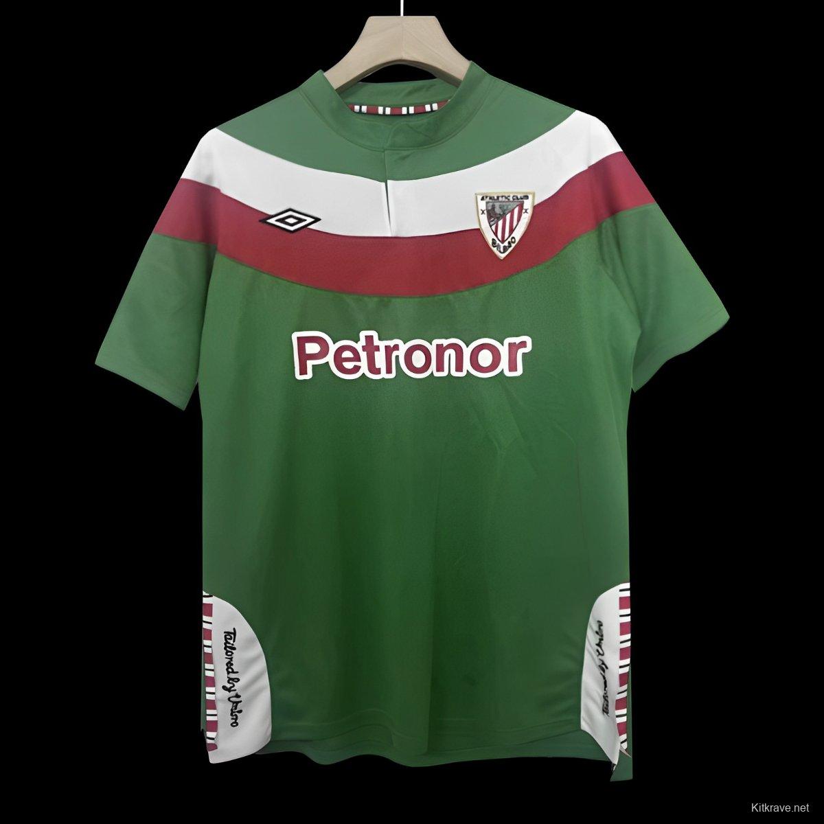 Retro Athetic Bilbao Away Green Jersey