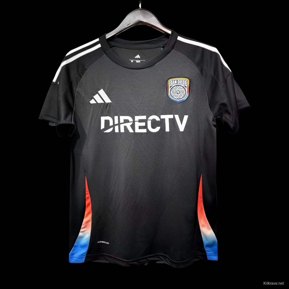 25/26 Santiago Wanderers Home Black Jersey