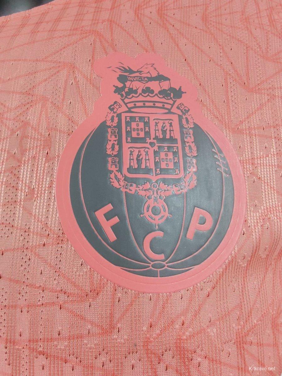 Player Version 25/26 Porto Away Pink Jersey