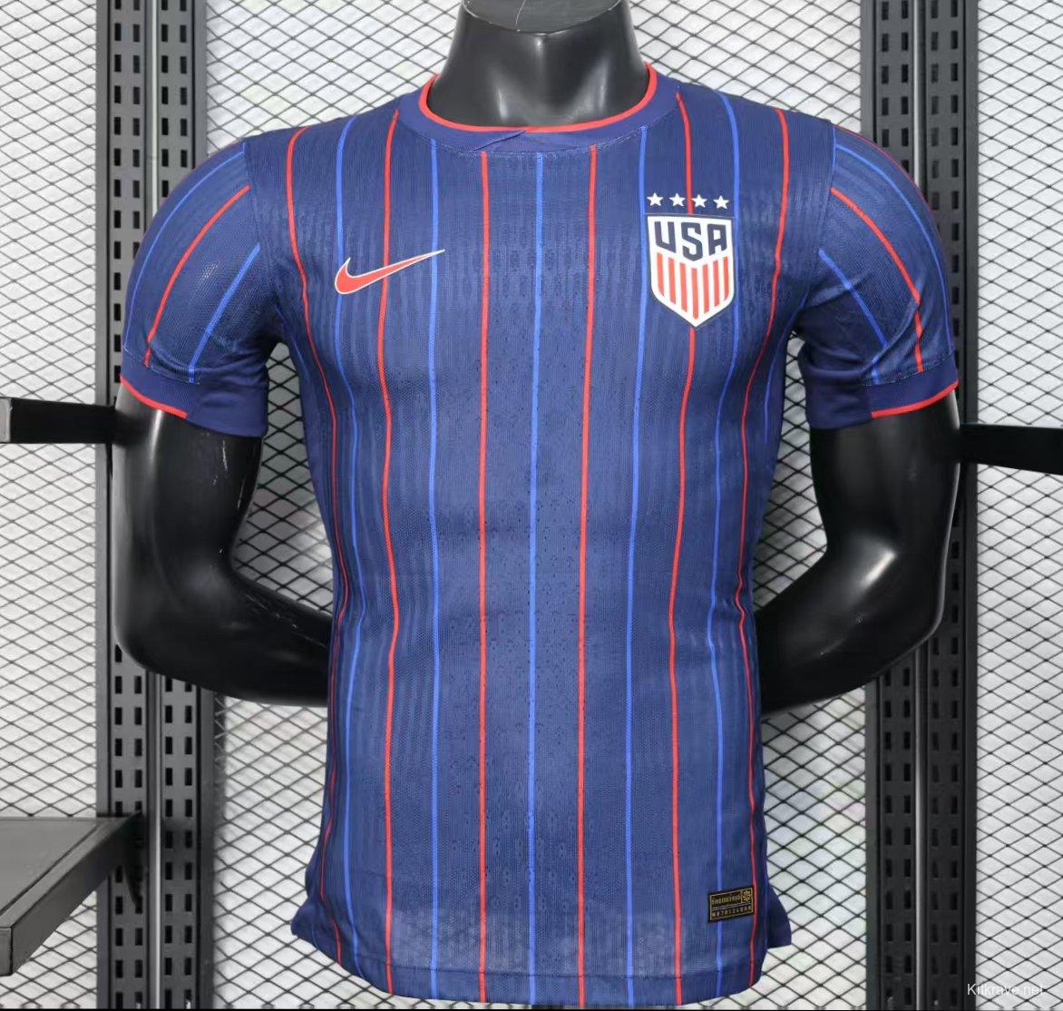 Player Version 2025 USA Away Jersey