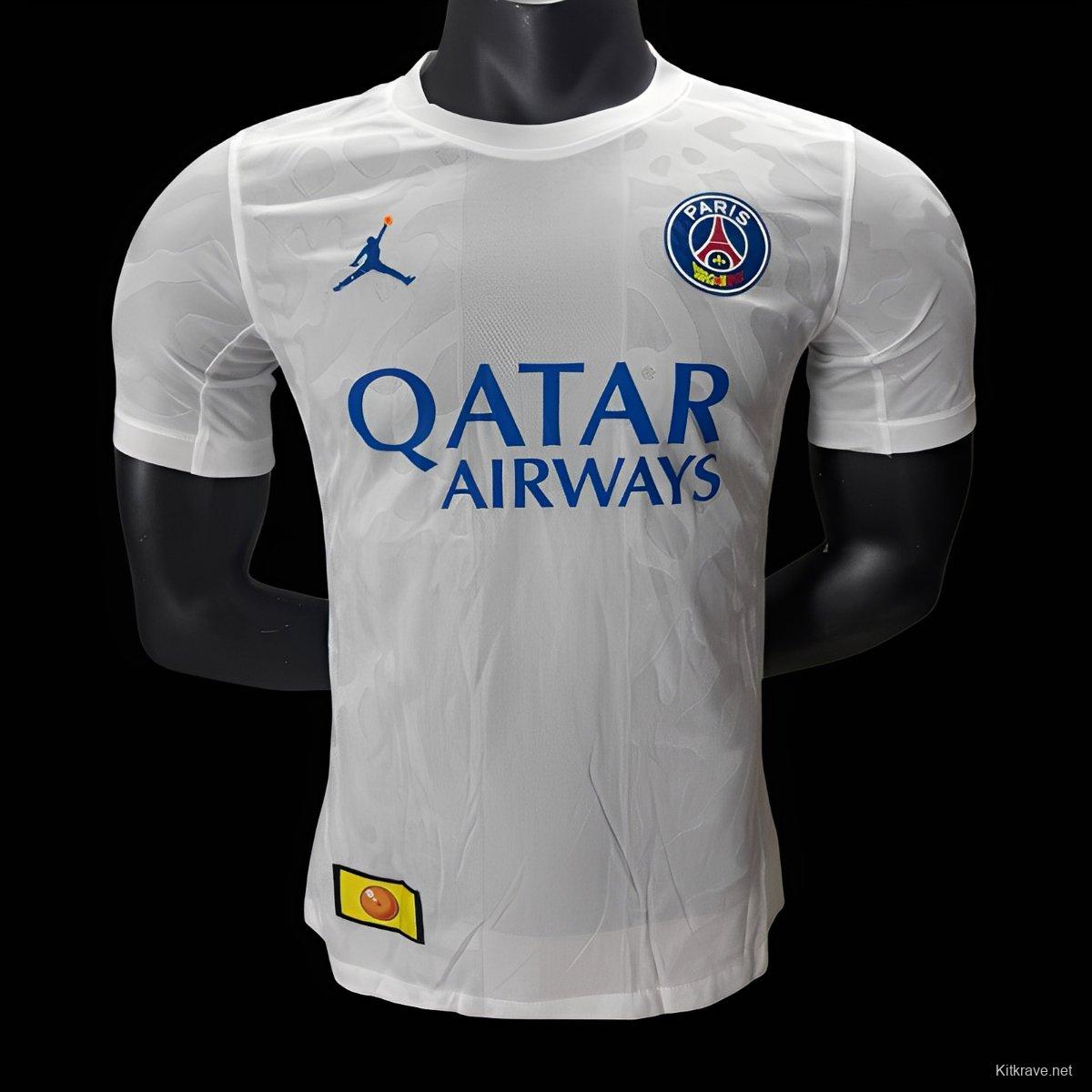 Player Version 25/26 PSG x Dragon Ball White Special Jersey