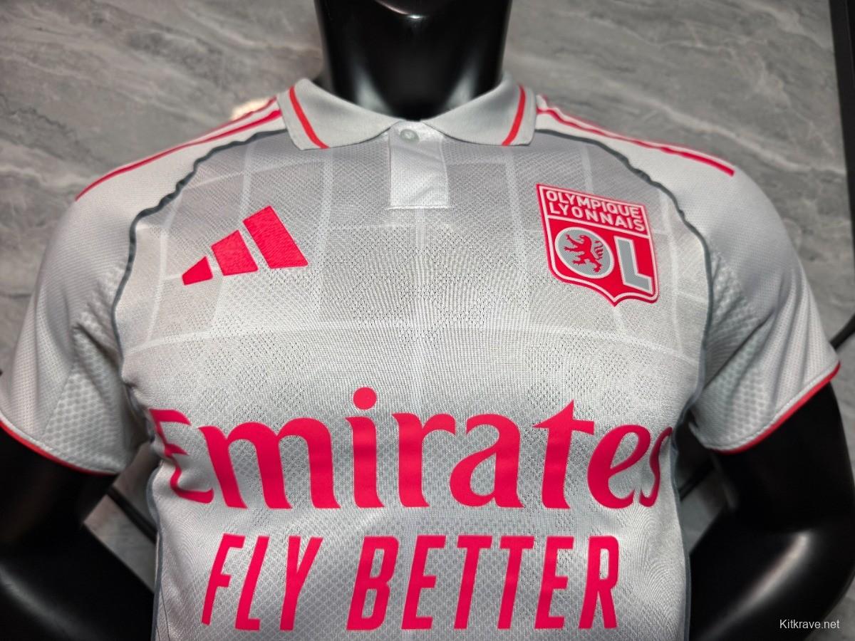 Player Version 25/26 Olympique Lyonnais/Lyon Third Jersey