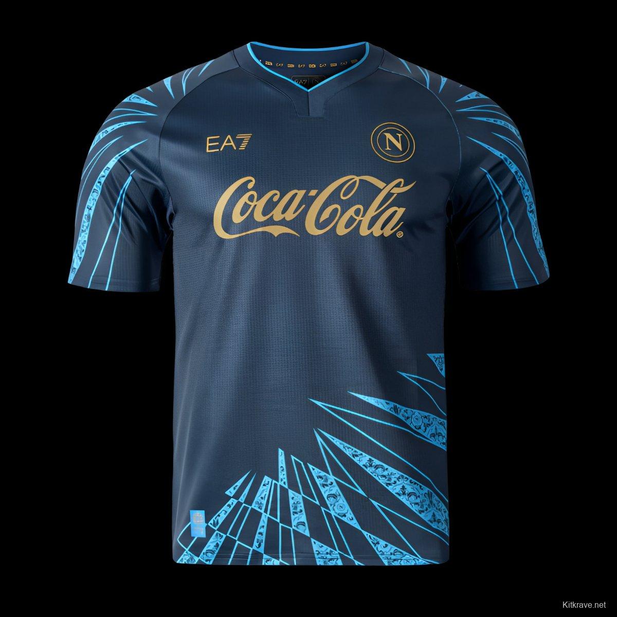 25/26 Napoli Blue Pre-Match Sweatshirt