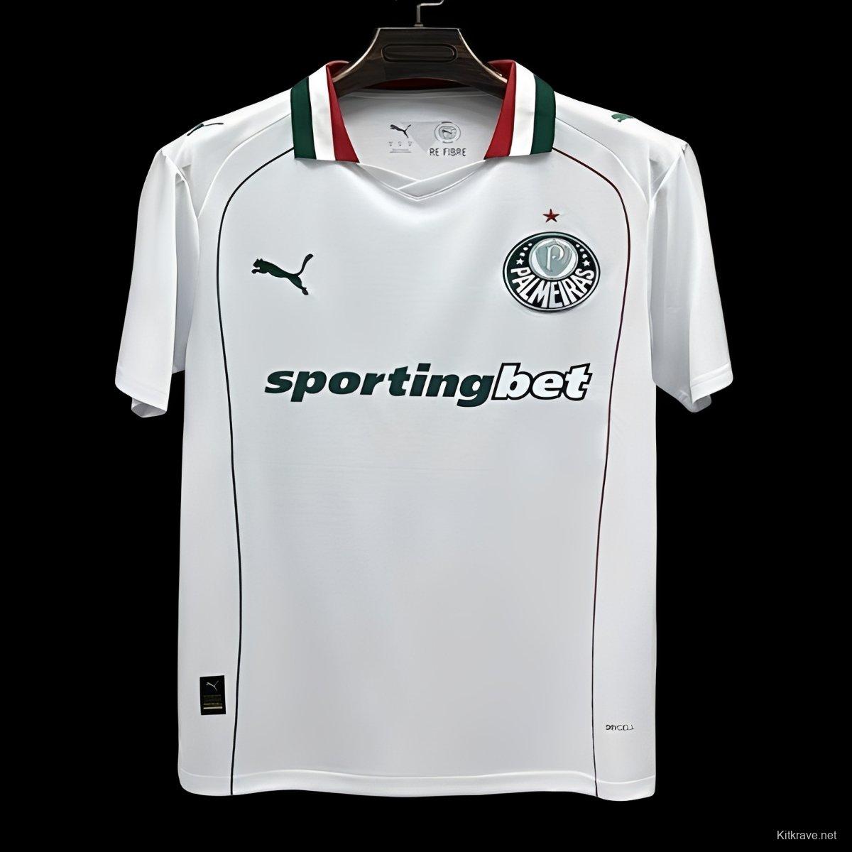 26/27 Palmeiras Away White Jersey