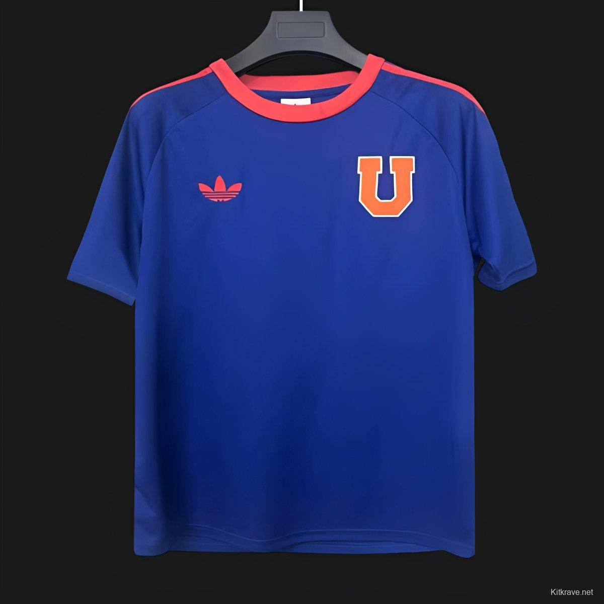 26/27 Club Uiversidada De Chile Blue Pre-Match Jersey