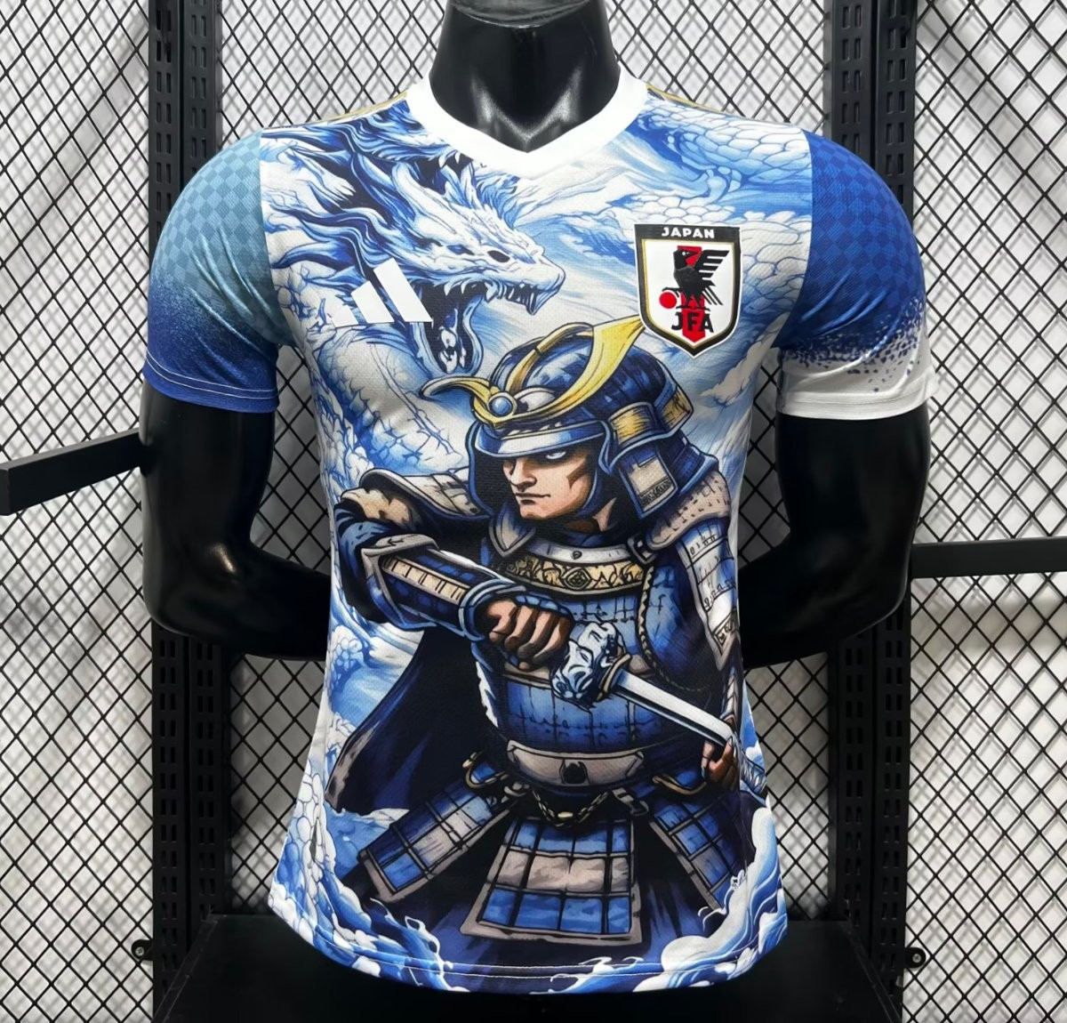 Player Version 2026 Japan Blue Samurai Dragon Special Edition Jersey
