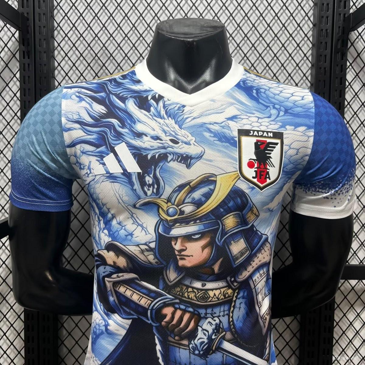 Player Version 2026 Japan Blue Samurai Dragon Special Edition Jersey