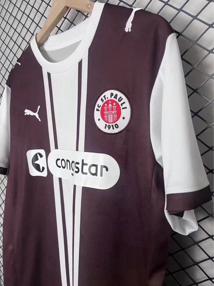 25/26 FC St. Pauli Brown 1970s Remake Special Jersey