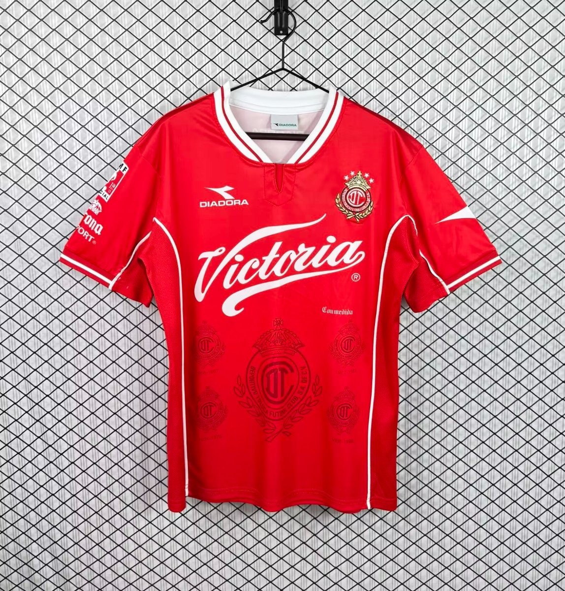 Retro 98/99 Toluca Home Jersey