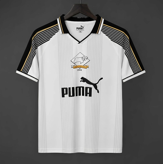 Retro 95/96 Derby County Home Jersey