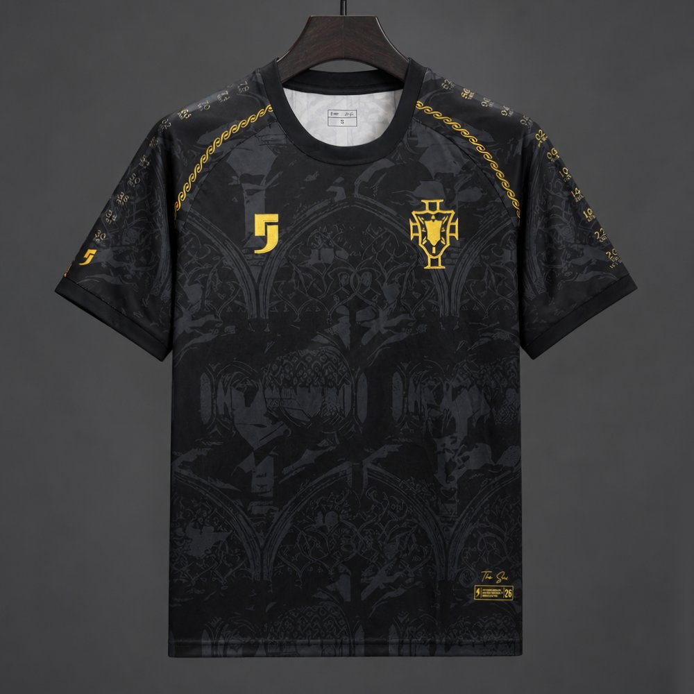 2026 Portugal Comma Football The Siu Heritage Black Jersey World Cup Edition