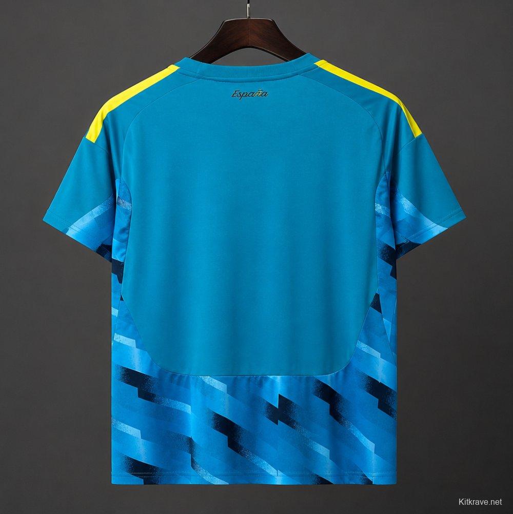 2026 Spain Blue Goalkeeper Jersey