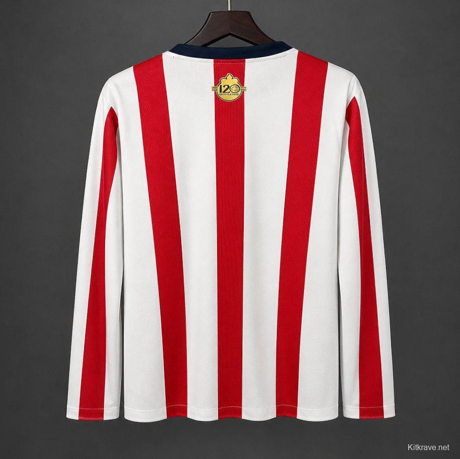 26/27 Chivas Guadalajara 120th Anniversary Long Sleeve Jersey