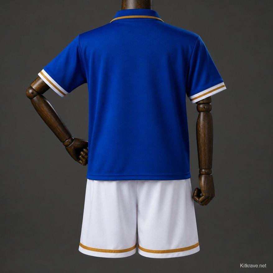 1996 Kids Italy Home Retro Kit Jersey Size 16-28