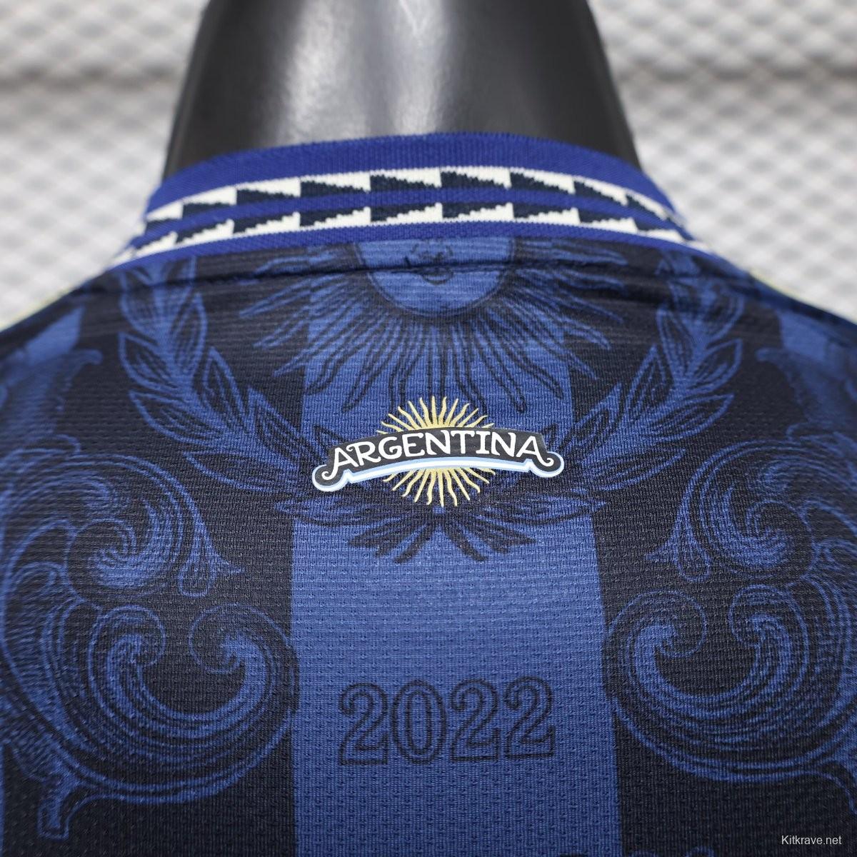 Player Version 2026 Argentina Blue Messi Jersey