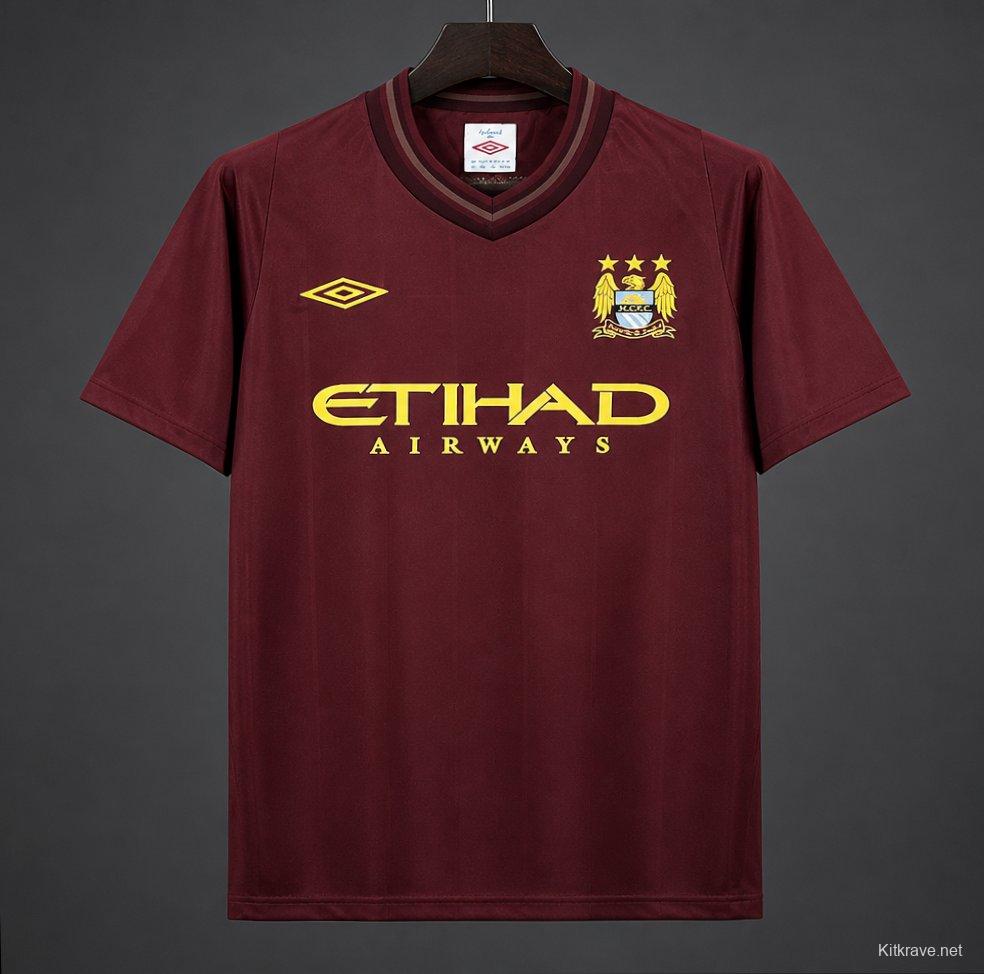 12/13 Retro Manchester City Away Jersey