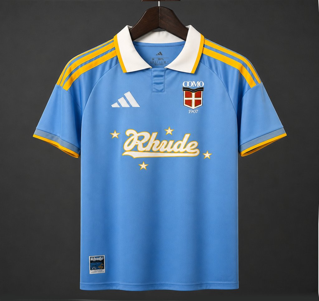 26/27 Como 1907 Third Blue Jersey