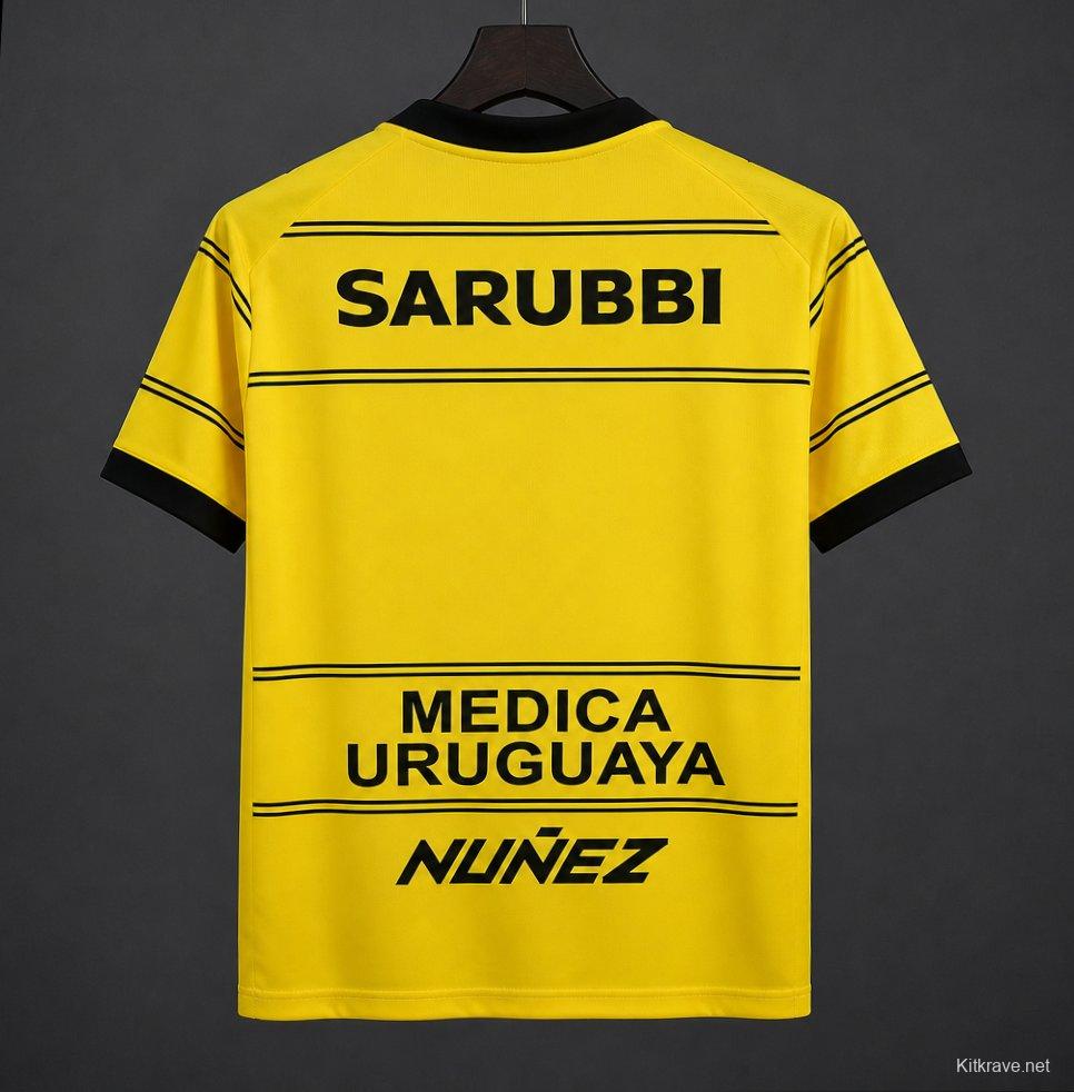 26/27 Penarol Away Yellow Jersey