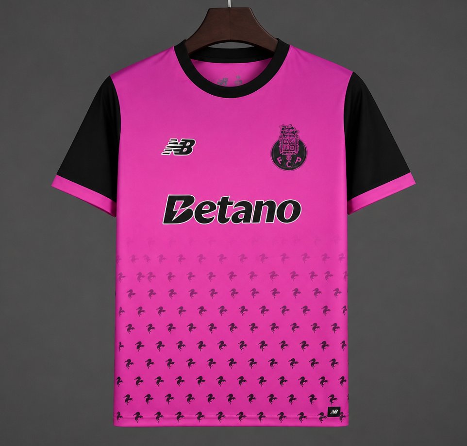 25/26 FC Porto Training Purple/Black Jersey