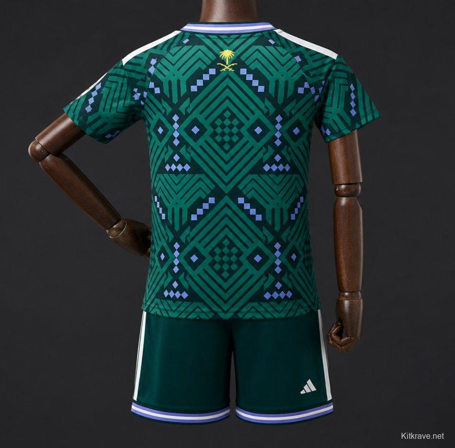 2026 Kids Saudi Arabia Home Jersey