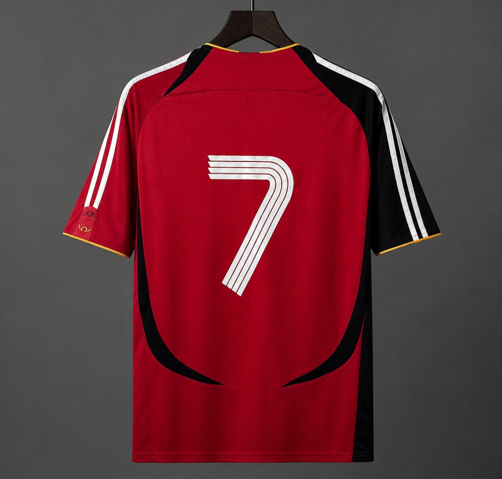 Retro 2006 Germany Away Red Jersey