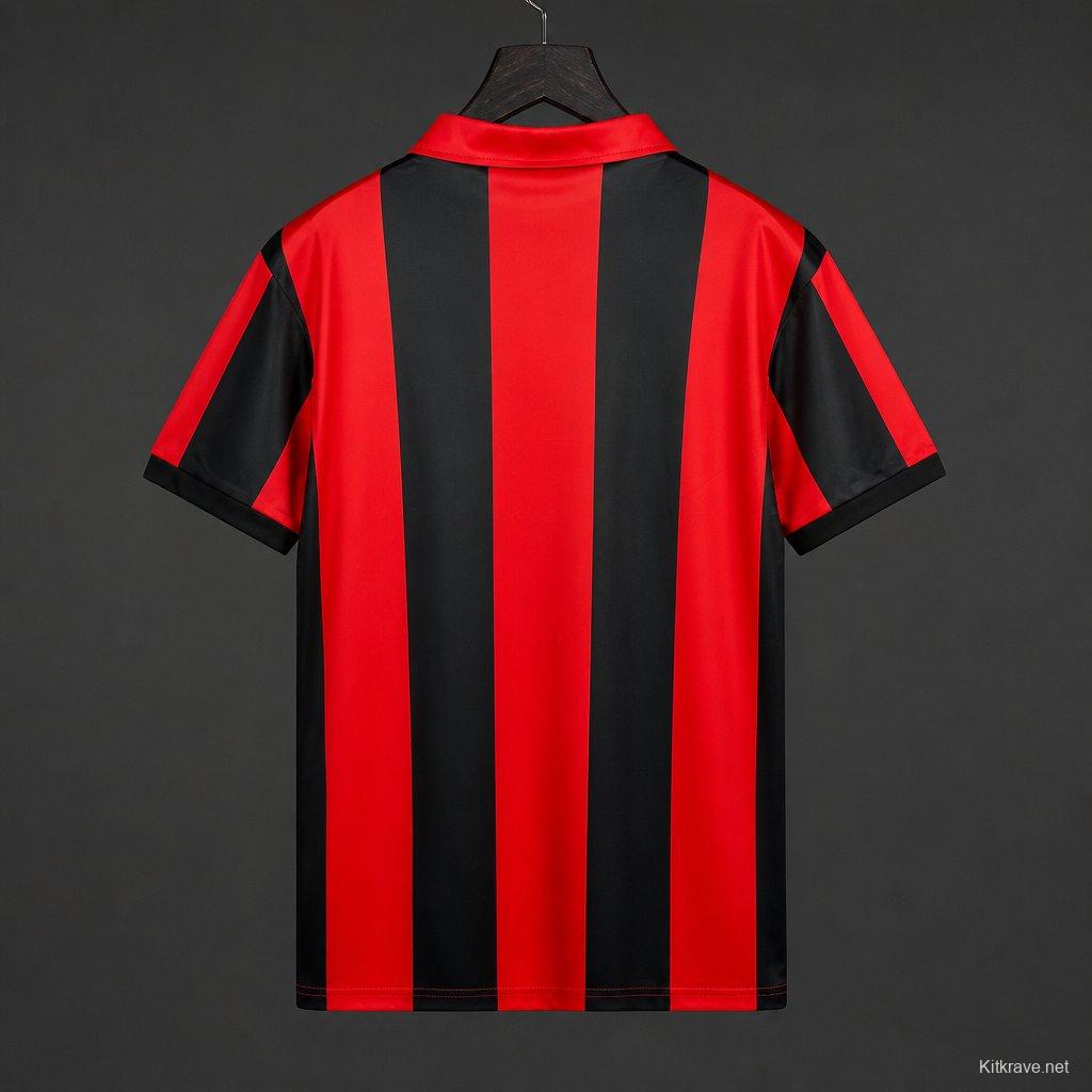 Retro 88/89 Eintracht Frankfurt Home Jersey
