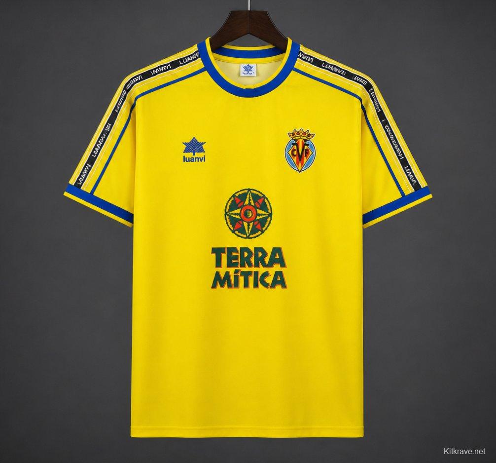 Retro 98/99 Villarreal Home Jersey