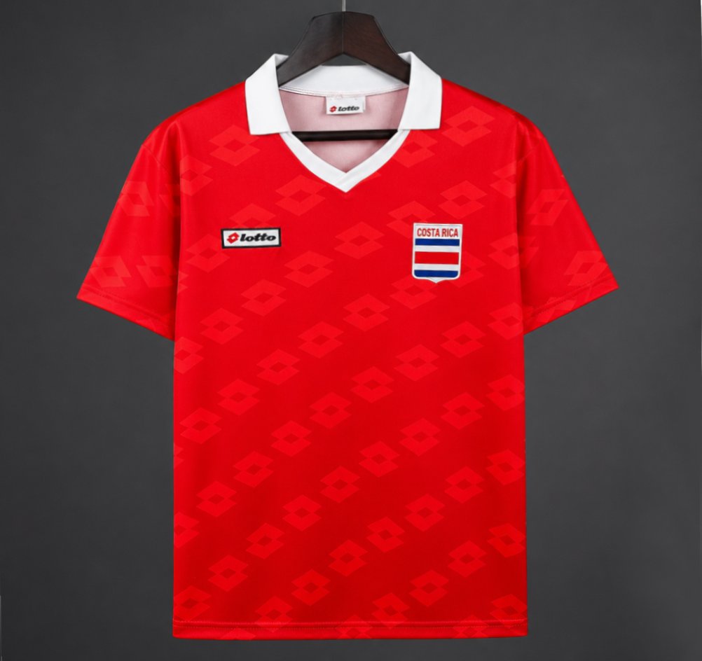 Retro 1990 Costa Rica Home Jersey