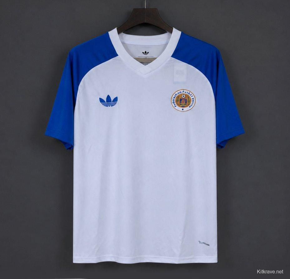 2026 Curacao White/Blue Pre-Match Jersey