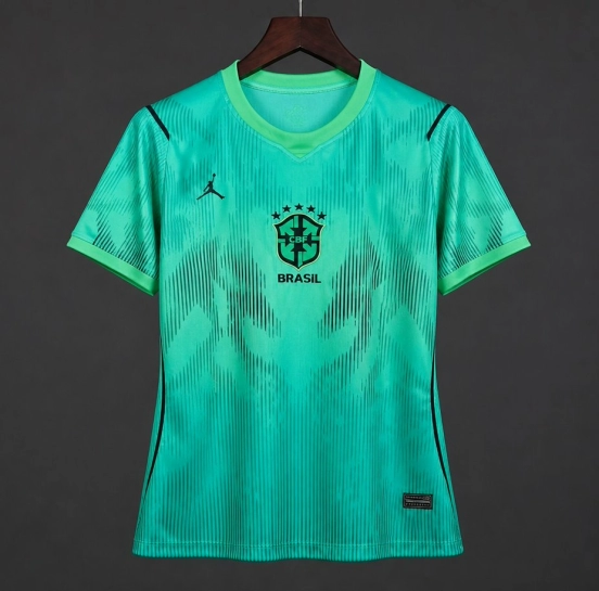 2026 Women's  Brazil Green  Special Edition Jersey