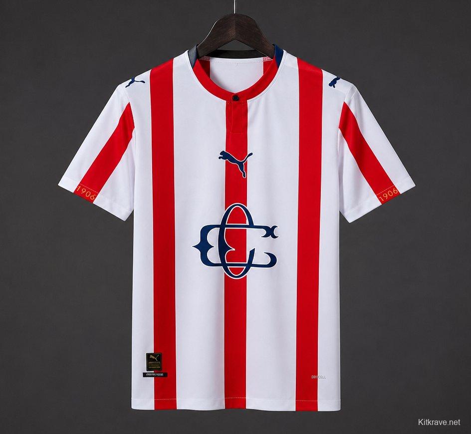 Chivas Guadalajara De Guadalajara 120 Aniversario Jersey
