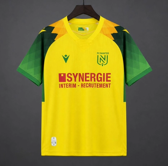 26/27 FC Nantes Home Yellow Green Jersey