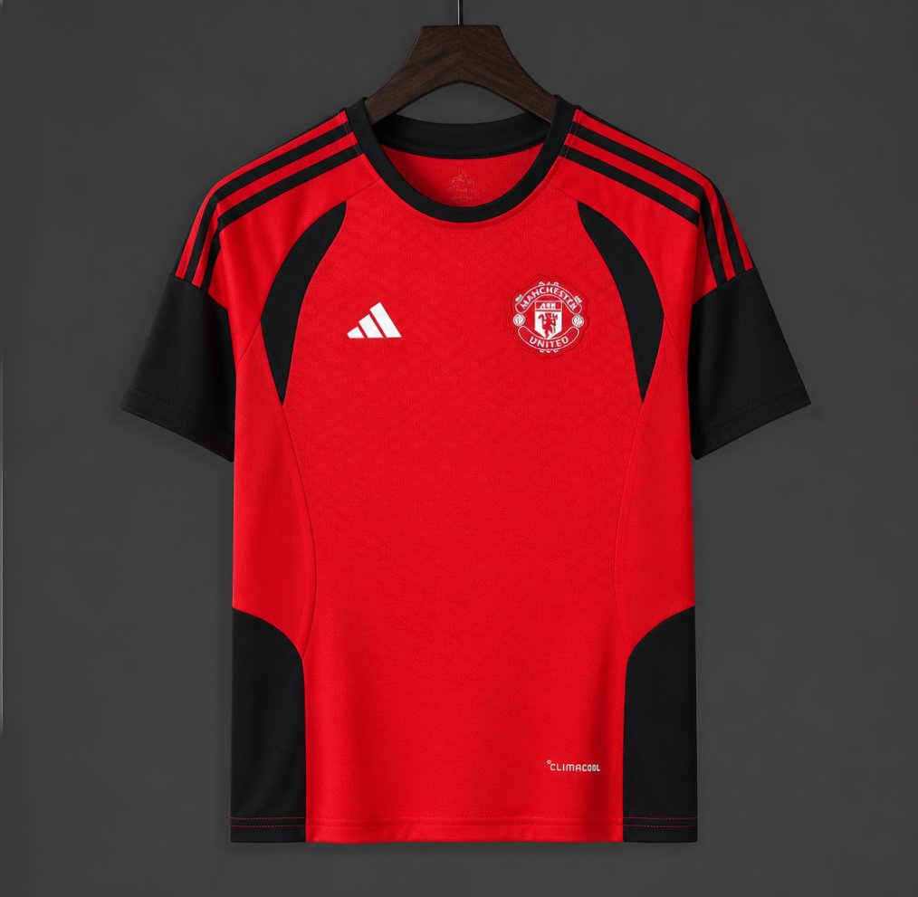 26/27 Manchester United Training Red Jersey