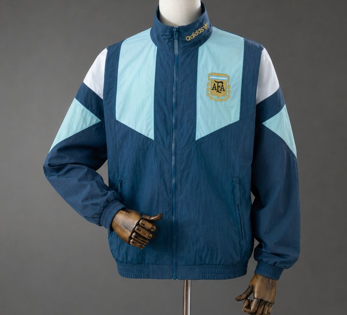 Argentina FIGC EQT Track Top Windbreaker