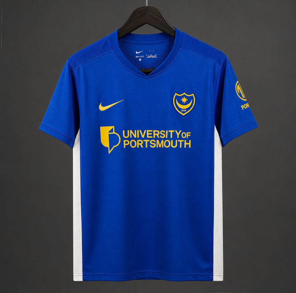 26/27 Portsmouth Home Jersey