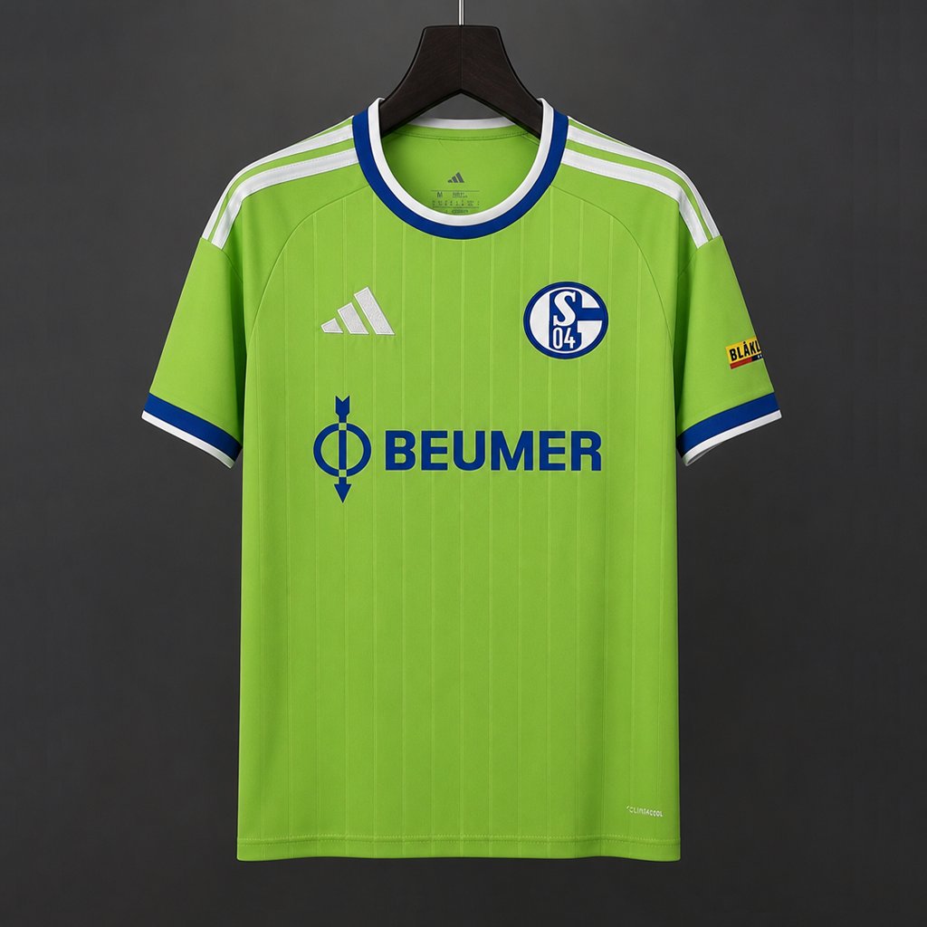 26/27 Schalke 04 Away Green Jersey