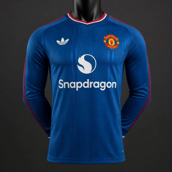 Player Version 26/27 Manchester United Away Long Sleeve Jersey