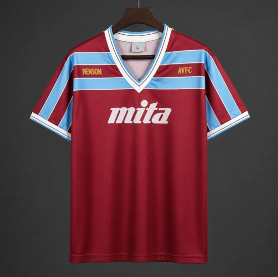 Retro 85/87 Aston Villa Home Jersey