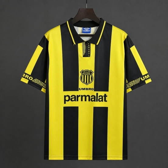 Retro 96/97 CA Penarol Home Yellow Stripes Jersey