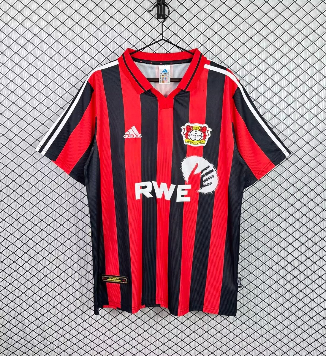 Retro 01/02 Bayer 04 Leverkusen Home Jersey