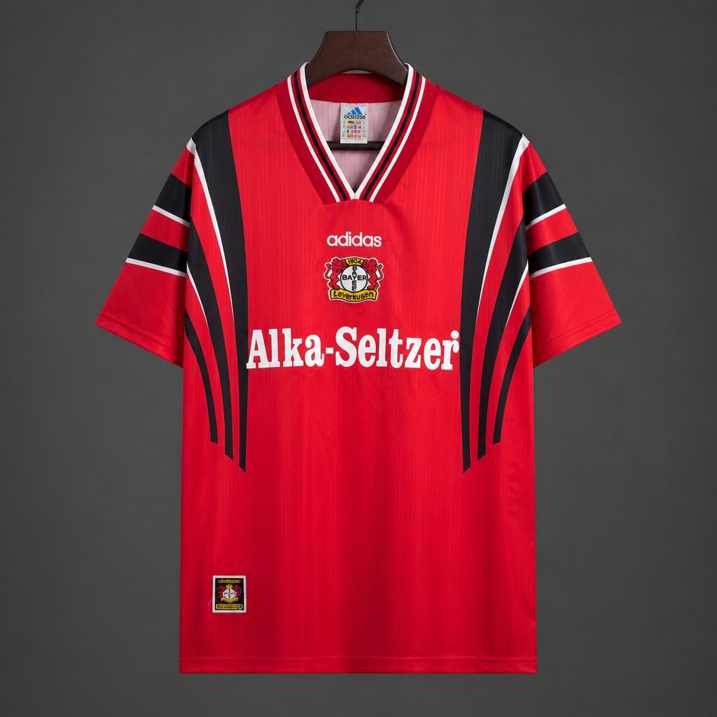 Retro 96/97 Bayer 04 Leverkusen Home Jersey