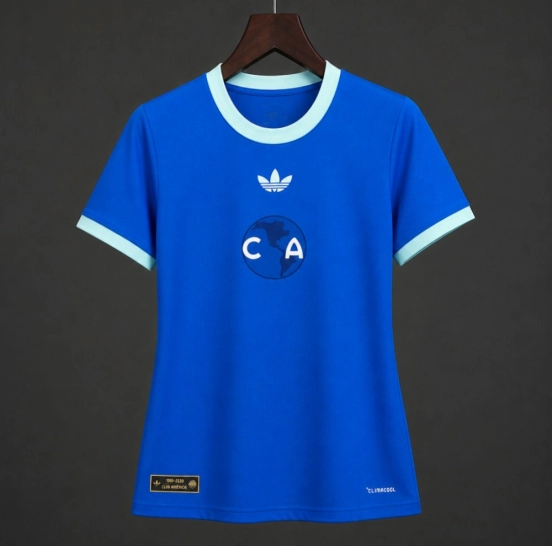 26/27  Women Club America 110 Years Anniversary Blue Jersey