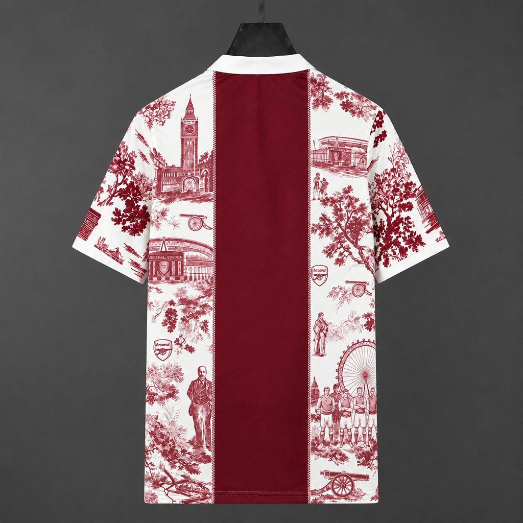26/27 Arsenal x Dior Red  Special Edition  Jersey