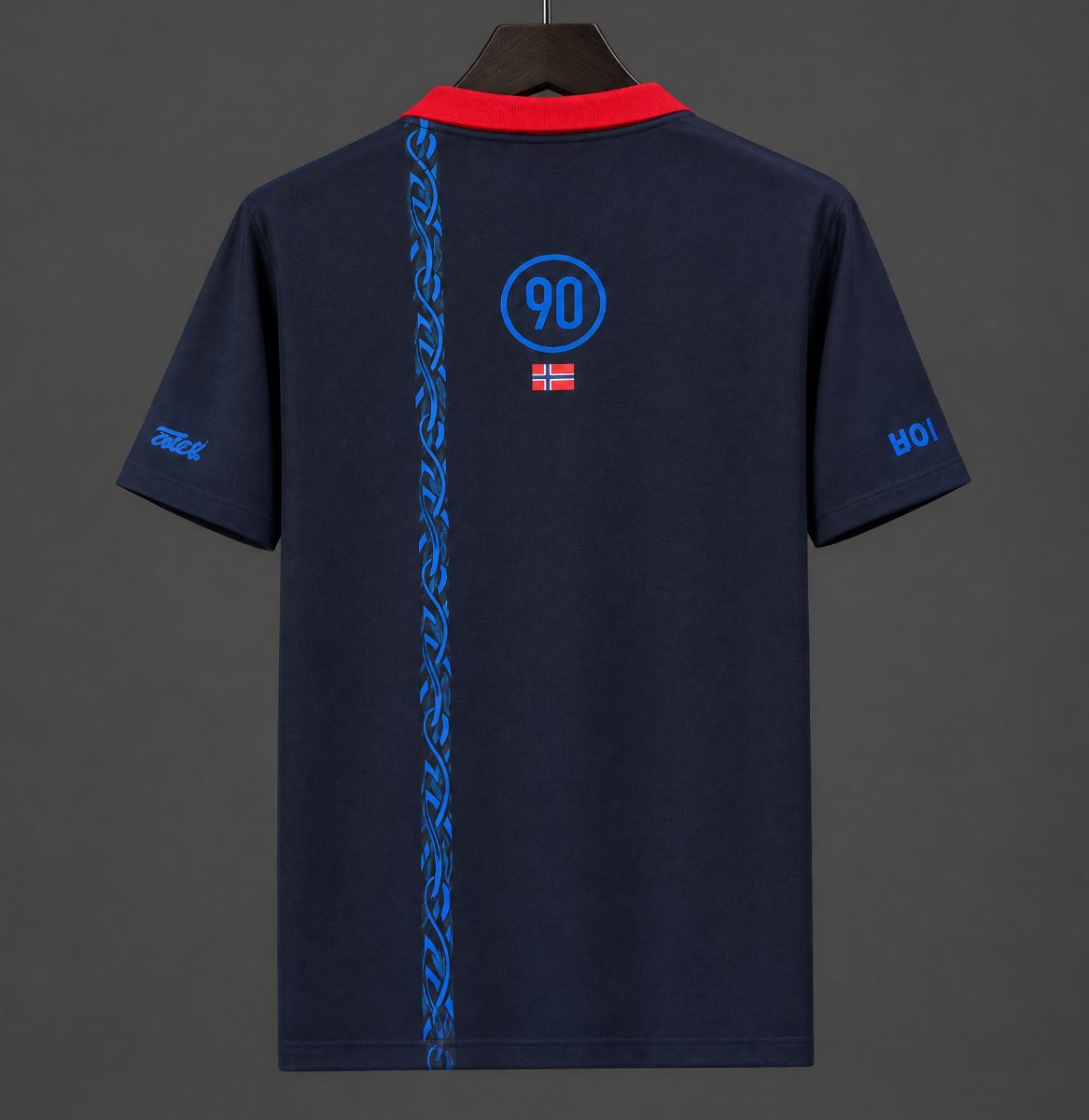 2026 Norway x Travis Scott Cactus Jack Total 90 Navy Jersey
