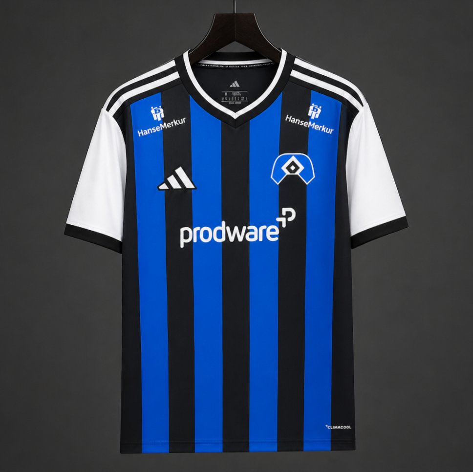 26/27 Hamburger SV Blue Stripes  Jersey