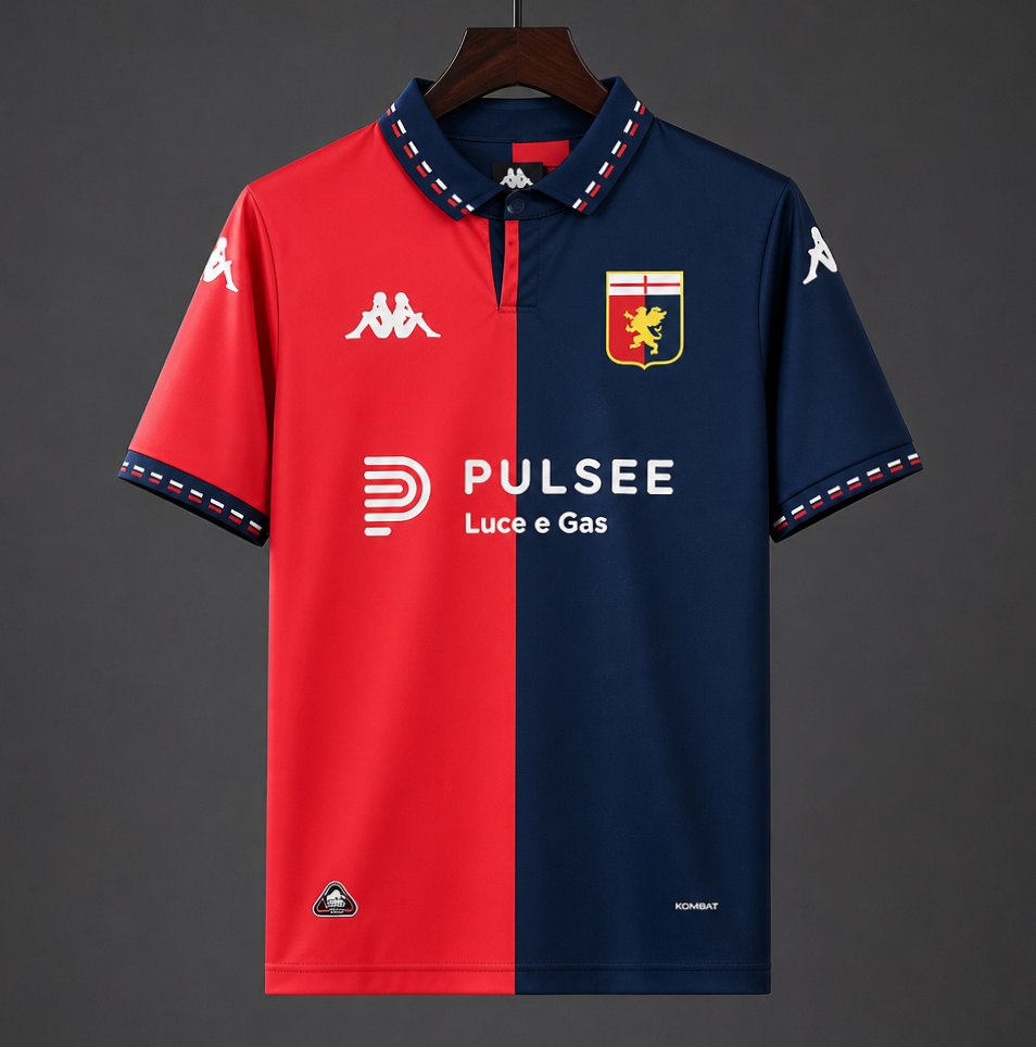26/27 Genoa Home Jersey